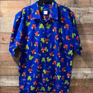 Hasbro Cootie Game Button Down Shirt men's XL
